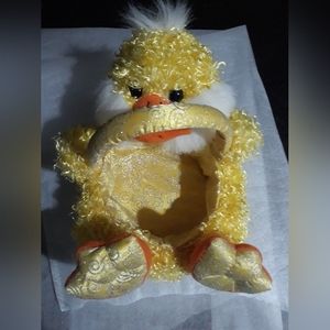 Easter Basket Kid's of America Corp Yellow Chick Chicken Spring 2002